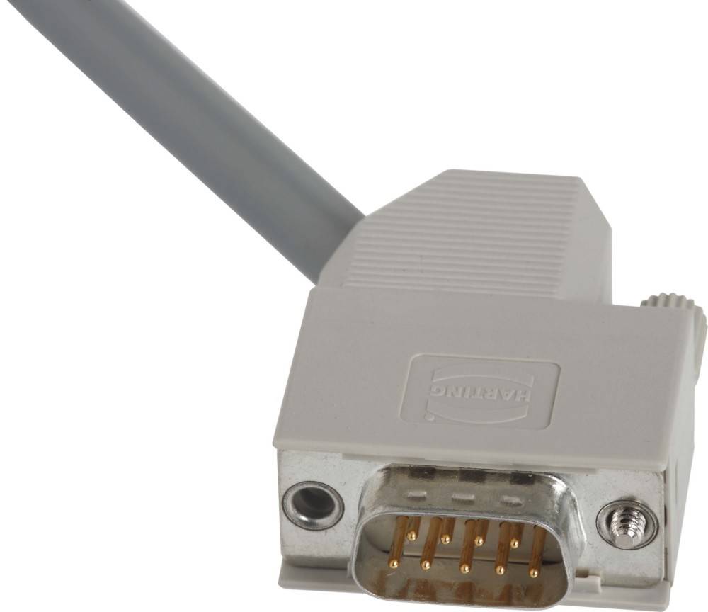 Harting D-Sub Gehäuse 9-polig 09670090573