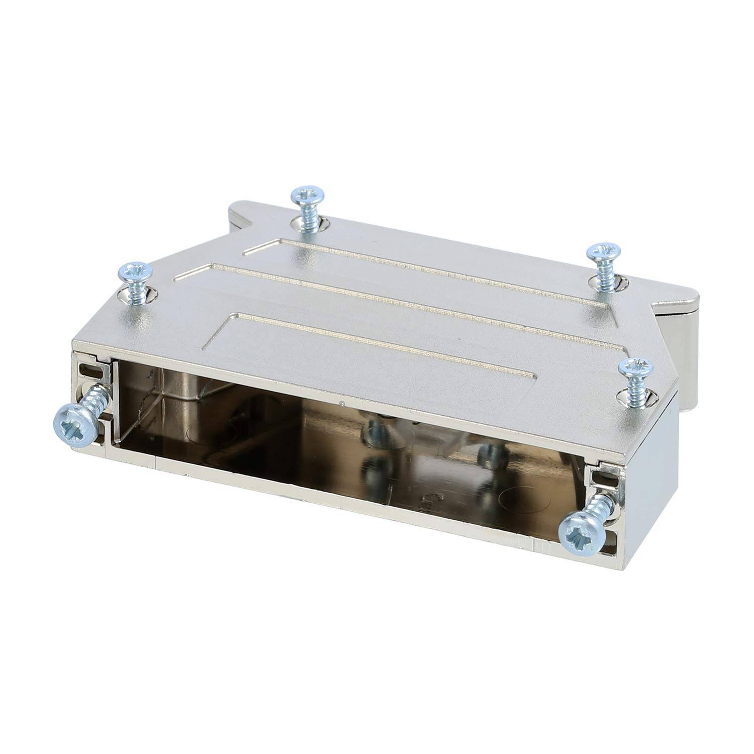 09670500443 HARTING D-Sub Kunststoffgehäuse metallisiert passend für D-Sub Einsatz 50-polig gerade, Klemmbereich 9,3mm