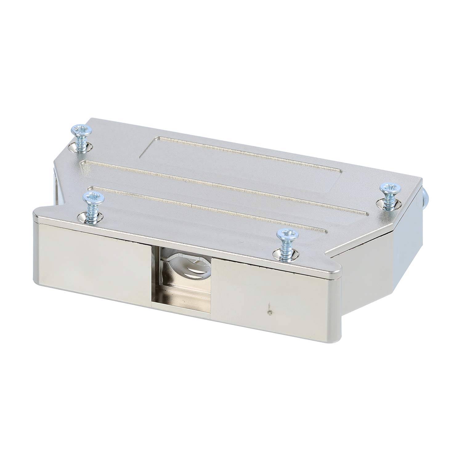 09670500443 HARTING D-Sub Kunststoffgehäuse metallisiert passend für D-Sub Einsatz 50-polig gerade, Klemmbereich 9,3mm