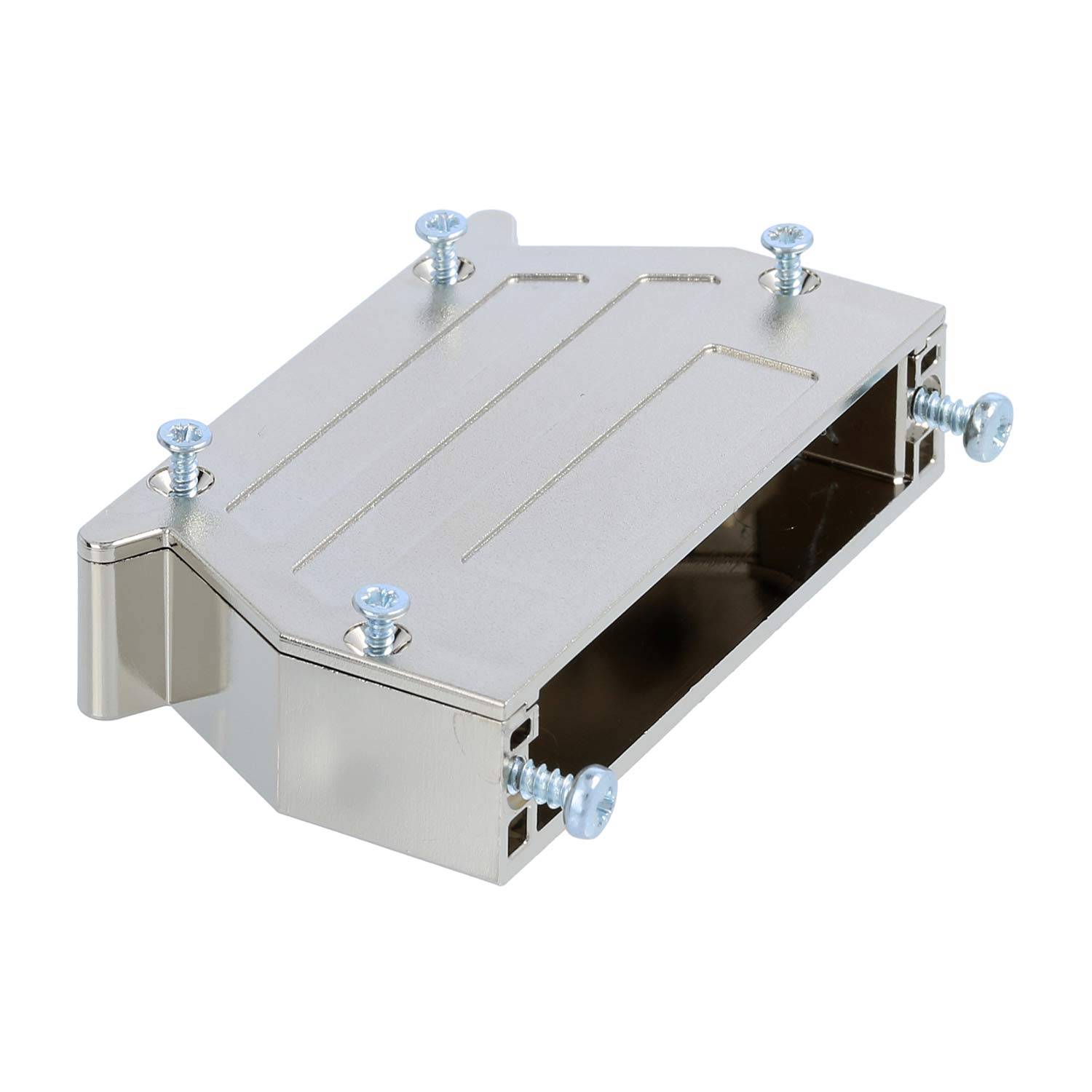 09670500443 HARTING D-Sub Kunststoffgehäuse metallisiert passend für D-Sub Einsatz 50-polig gerade, Klemmbereich 9,3mm