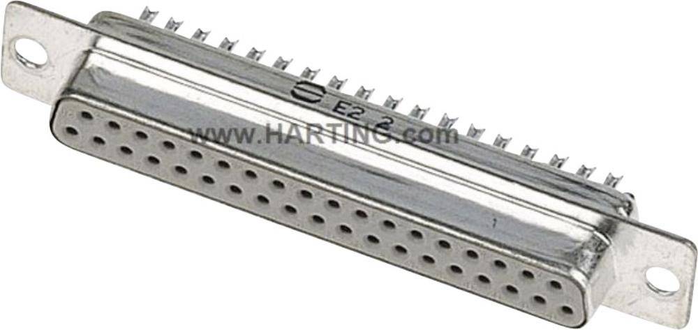 Harting CONN D-SUB RCPT 25P STR SLDR CUP - 9670254715 - 1 Stück