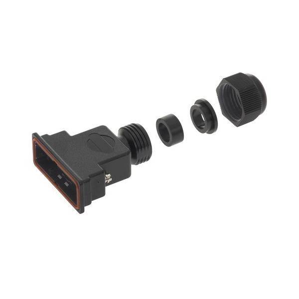 Harting Schalengehäuse integrierte 09670250439