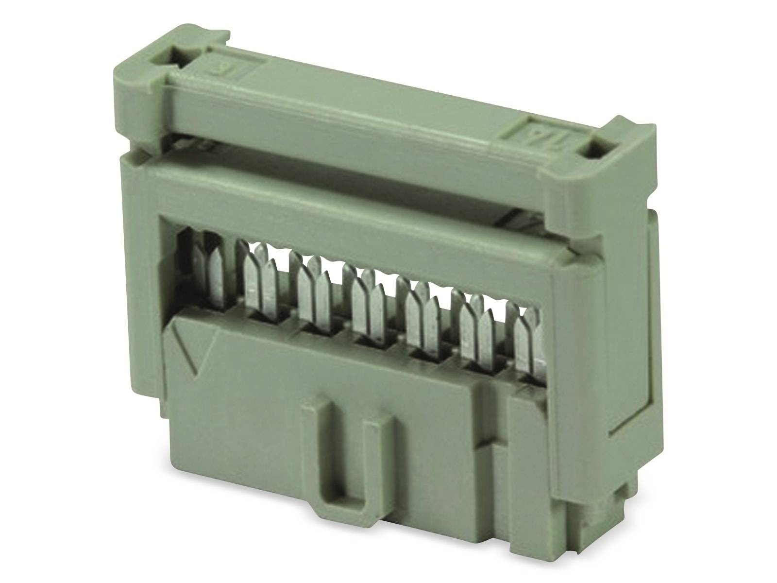 HARTING Pfostenstecker, 09 18 520 6803, Kontakte 20