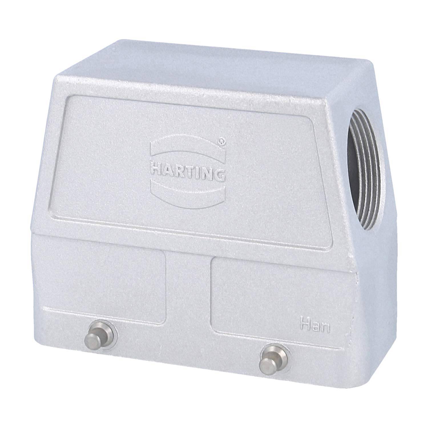 Rechteckiges Industriesteckgehäuse von „HARTING