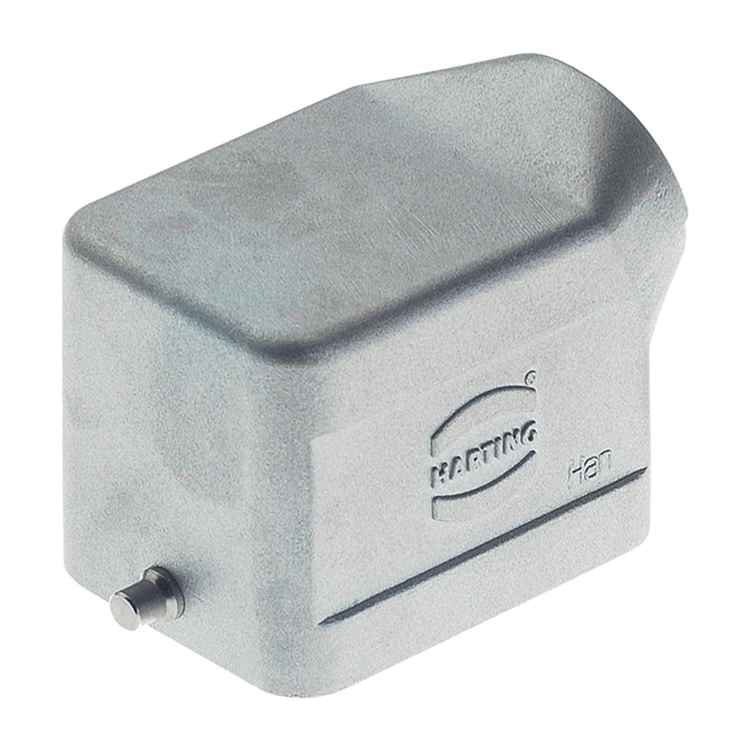 Metallverbindungsabdeckung mit gerundeten Kanten, geprägt mit „Harting