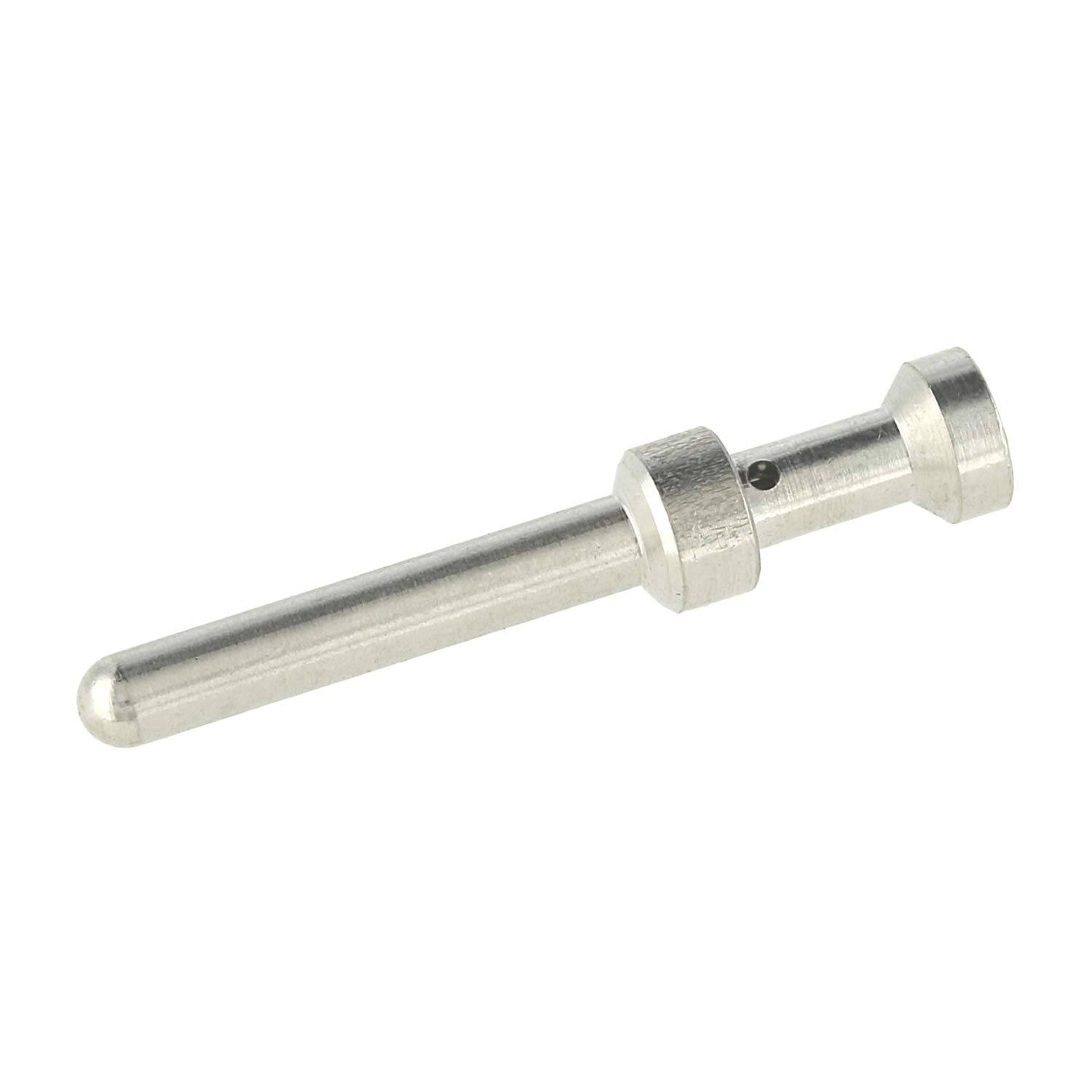 Metallift mit zylindrischem Schaft und Flanschkopf, typischerweise in mechanischen Baugruppen zum Sichern oder Ausrichten von Komponenten verwendet.