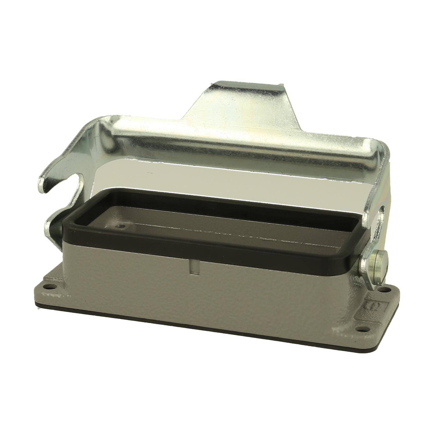 HARTING 16B Anbaugehäuse mit 1 Bügel ohne Kappe mit Metallbügel - 1 Stück