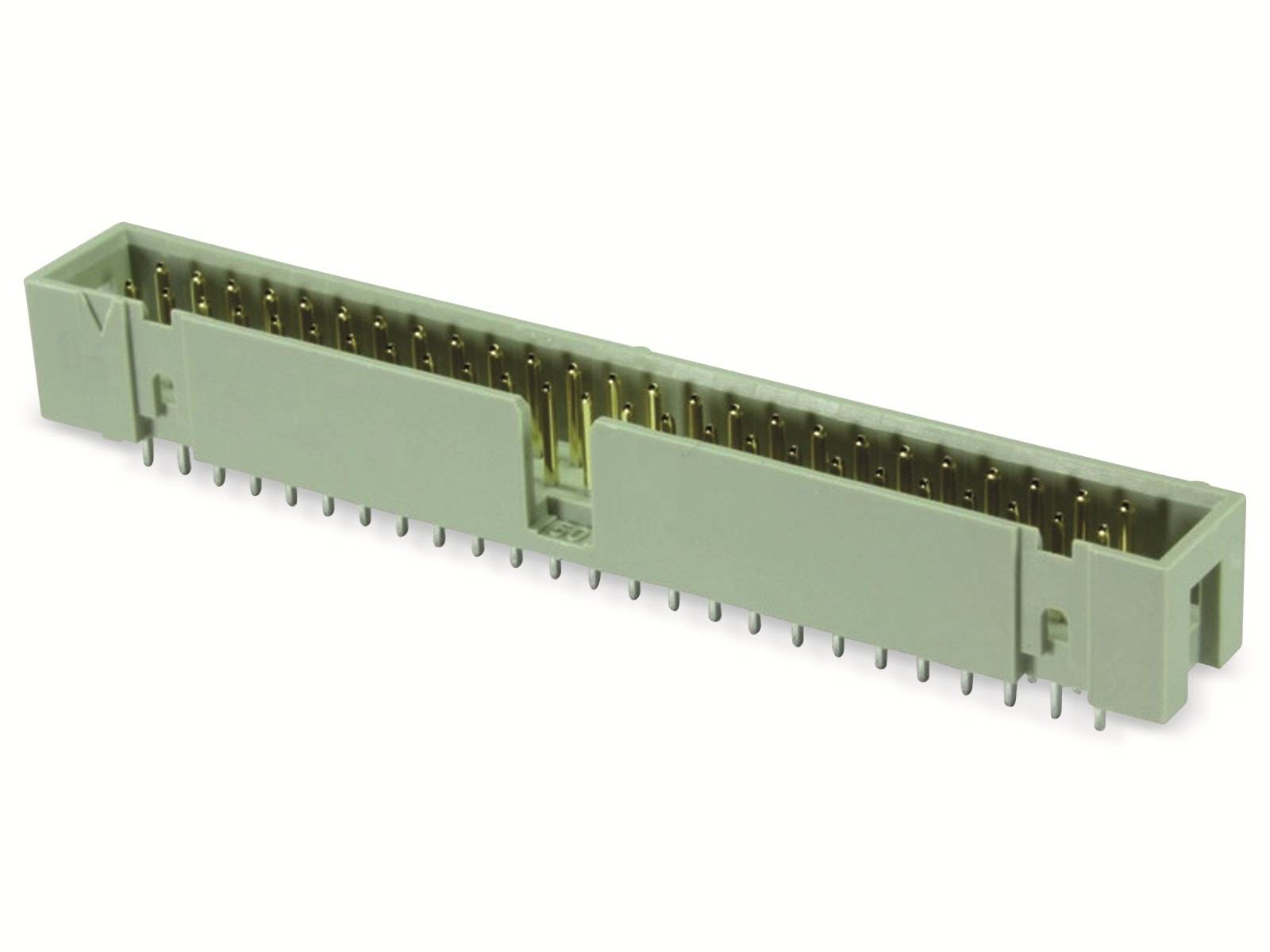 HARTING Wannenstiftleiste gerade ohne Verriegelung, 09 18 550 6324, Kontakte 50