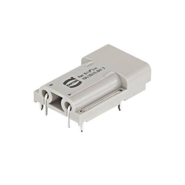Eine weiße elektrische Sicherung mit zwei Kontaktstiften und einer Schlaufe ist abgebildet, die zum Schutz von elektrischen Geräten in Stromkreisen verwendet wird.