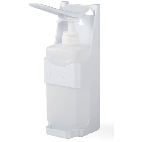 Desinfektionsspender Wood Premium beschichtetes Holz weiß