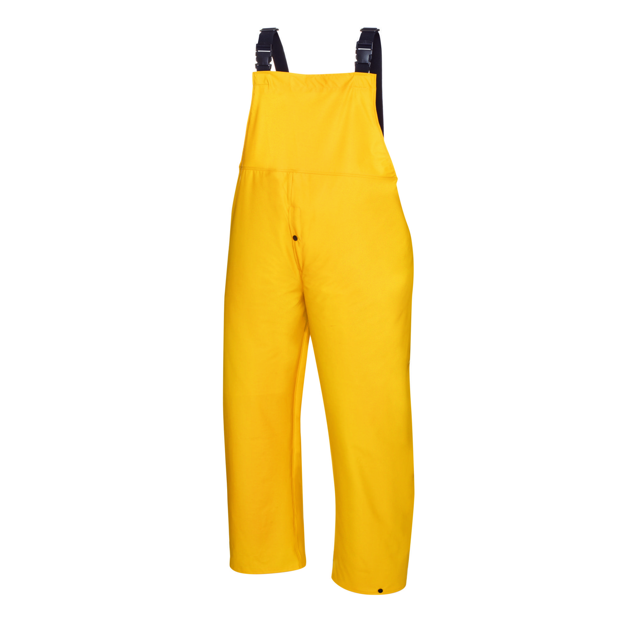 PU-Regenschutz-Latzhose gelb, Gr.M