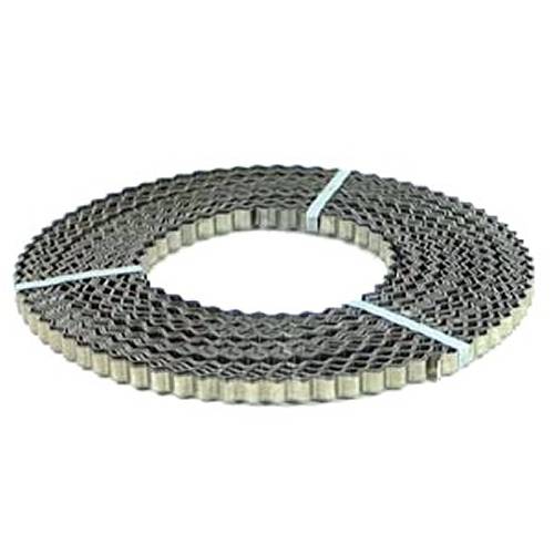 Bauwellenband 20 mm x 1 mm / Rolle a 50 m