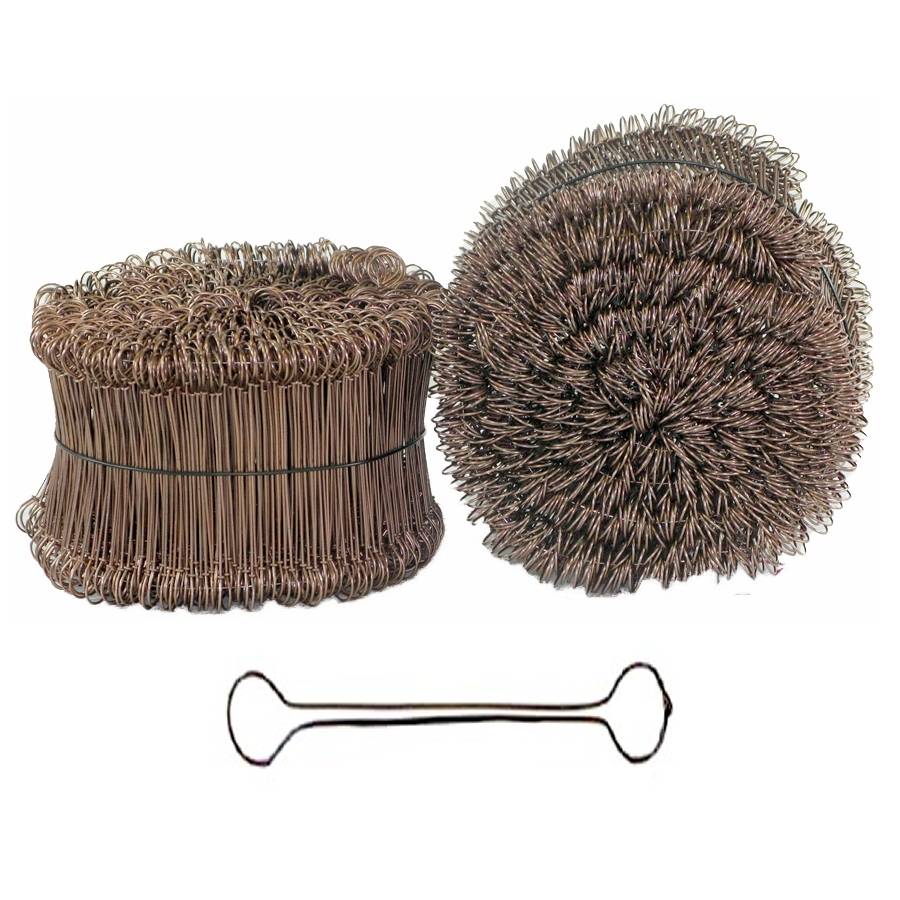 Betonbindedraht 1,0 x 100 mm doppelt / Bd a 1000 Stück