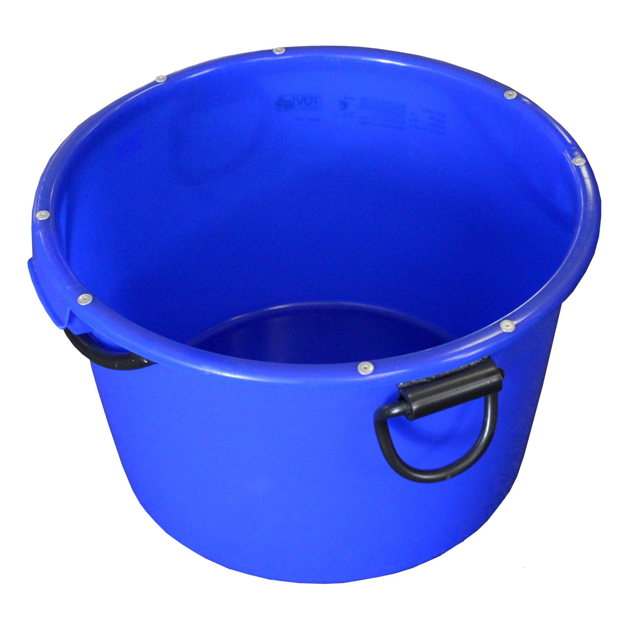 Mörtel-Kübel 90,0 l, Ø 665 mm 'FMB90', blau, kranbar, 250 kg NL