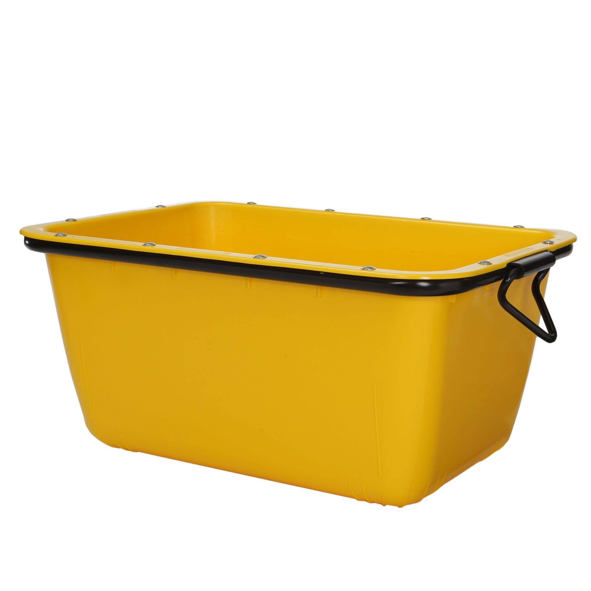 Mörtelmulde 200 l, 'Profi', gelb, kranbar, Nennlast 500 kg