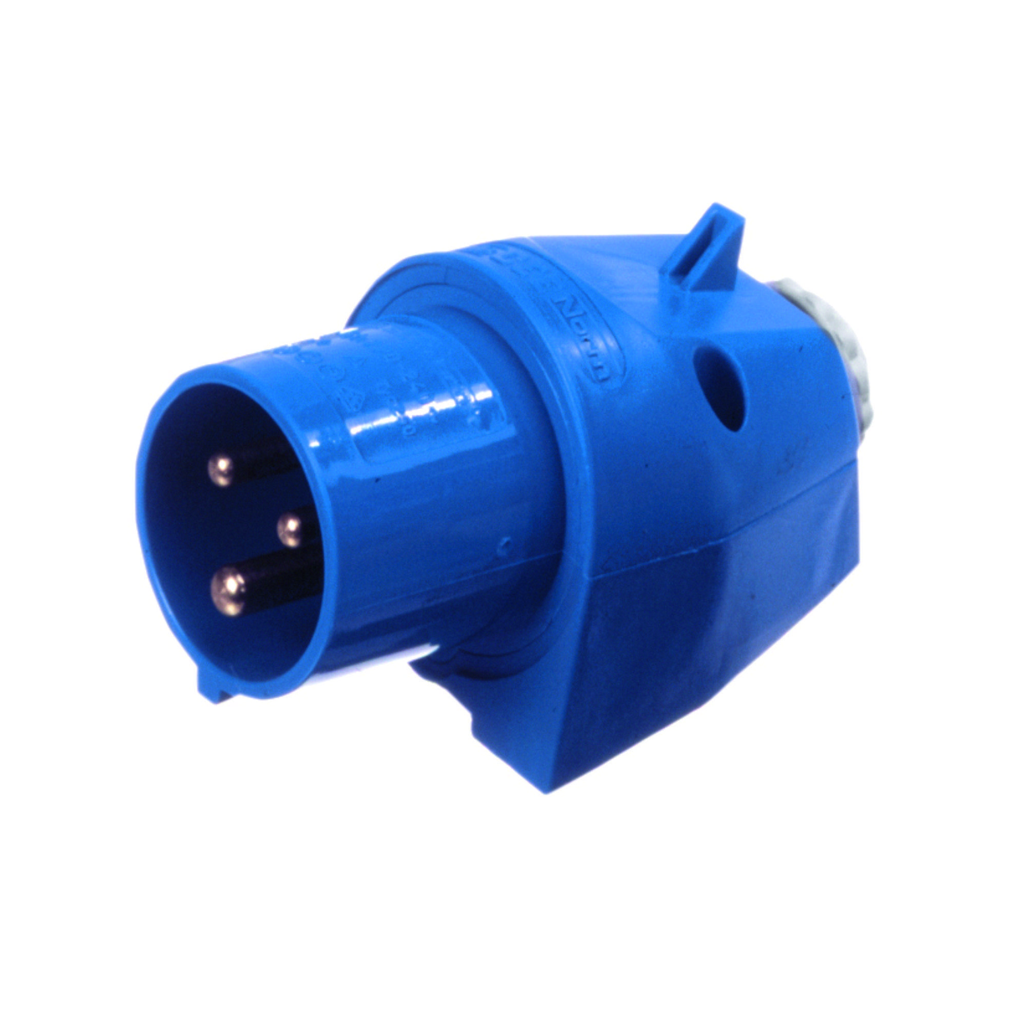 CEE-Wandgerätestecker 3-polig, 230V /16A, IP44, schraubbar