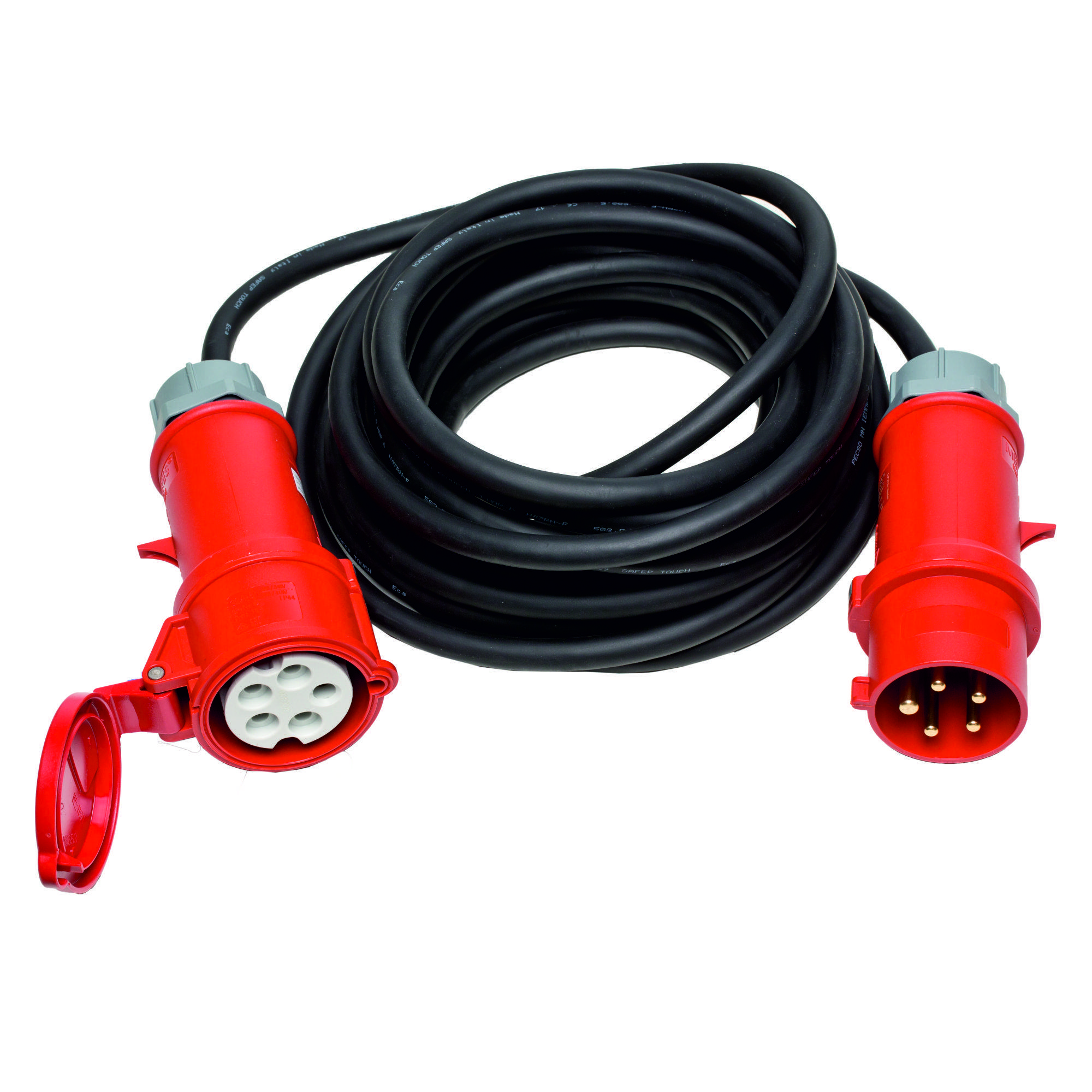 CEE-Verlängerungskabel H07RN-F 5G1,5 / 400V, 16A, Phasenwender, 10,0 m
