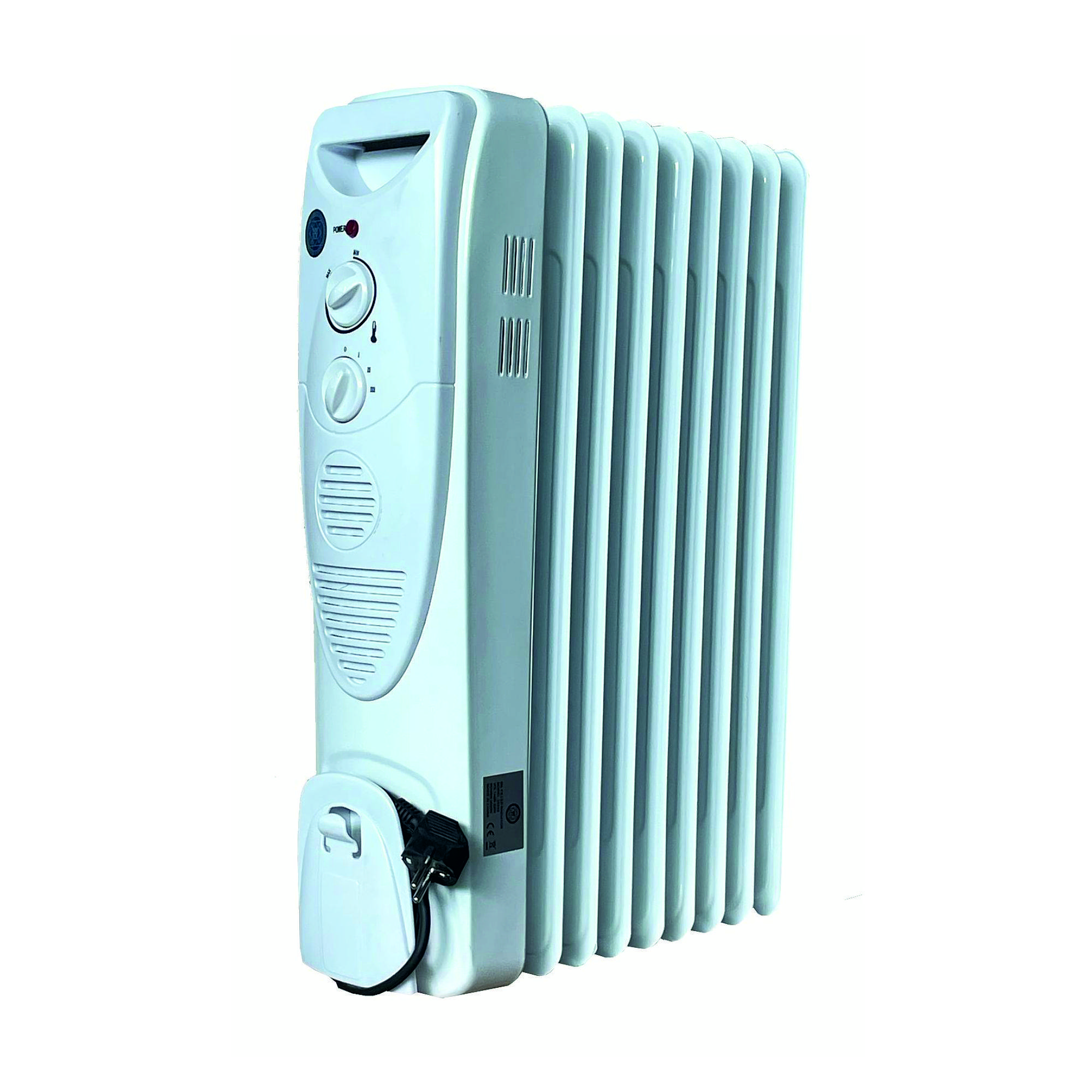 Ölradiator 2.000W, 16A, mit Thermostat