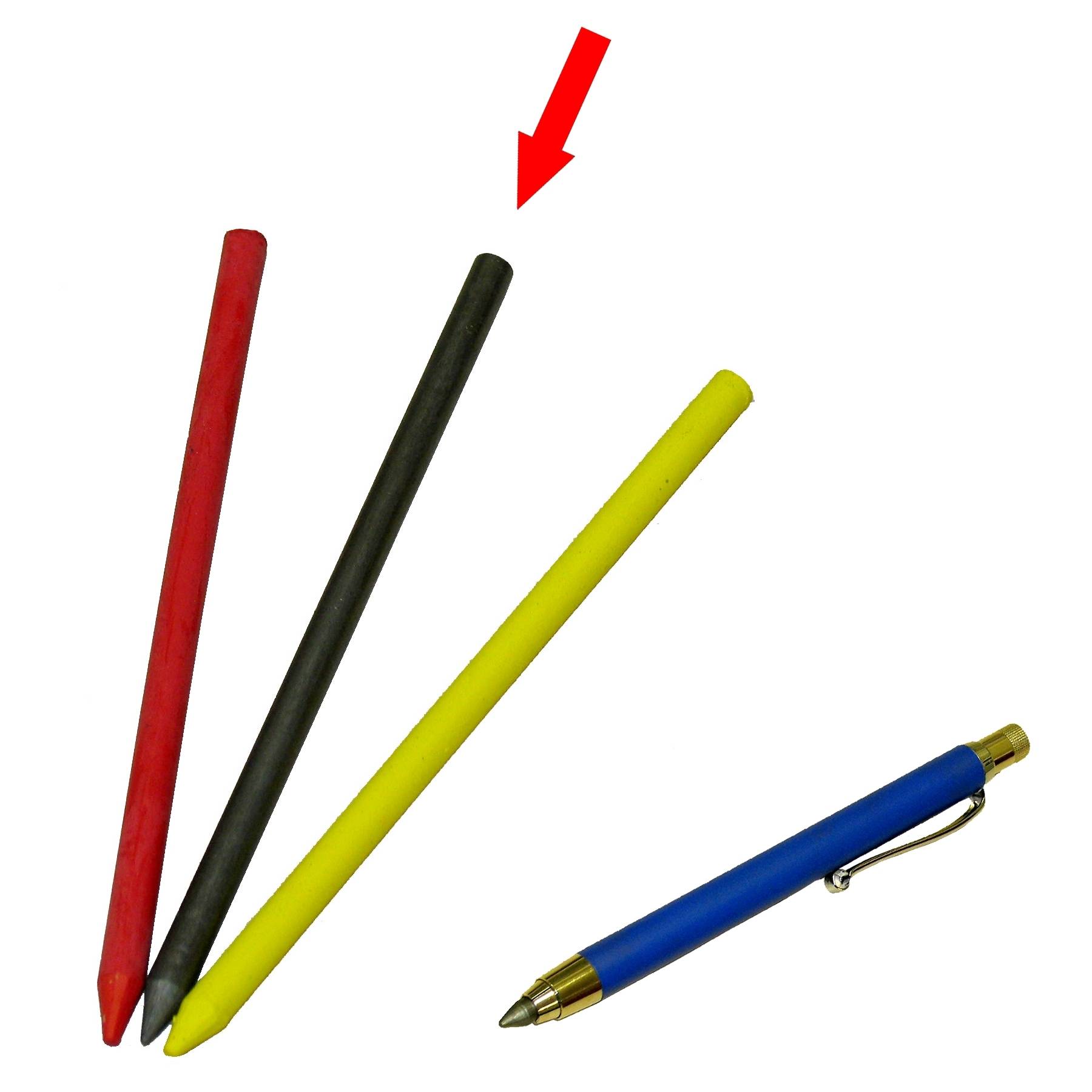 Ersatzminen für Profimarker - HB GRAPHIT / Pack a 5 Stück