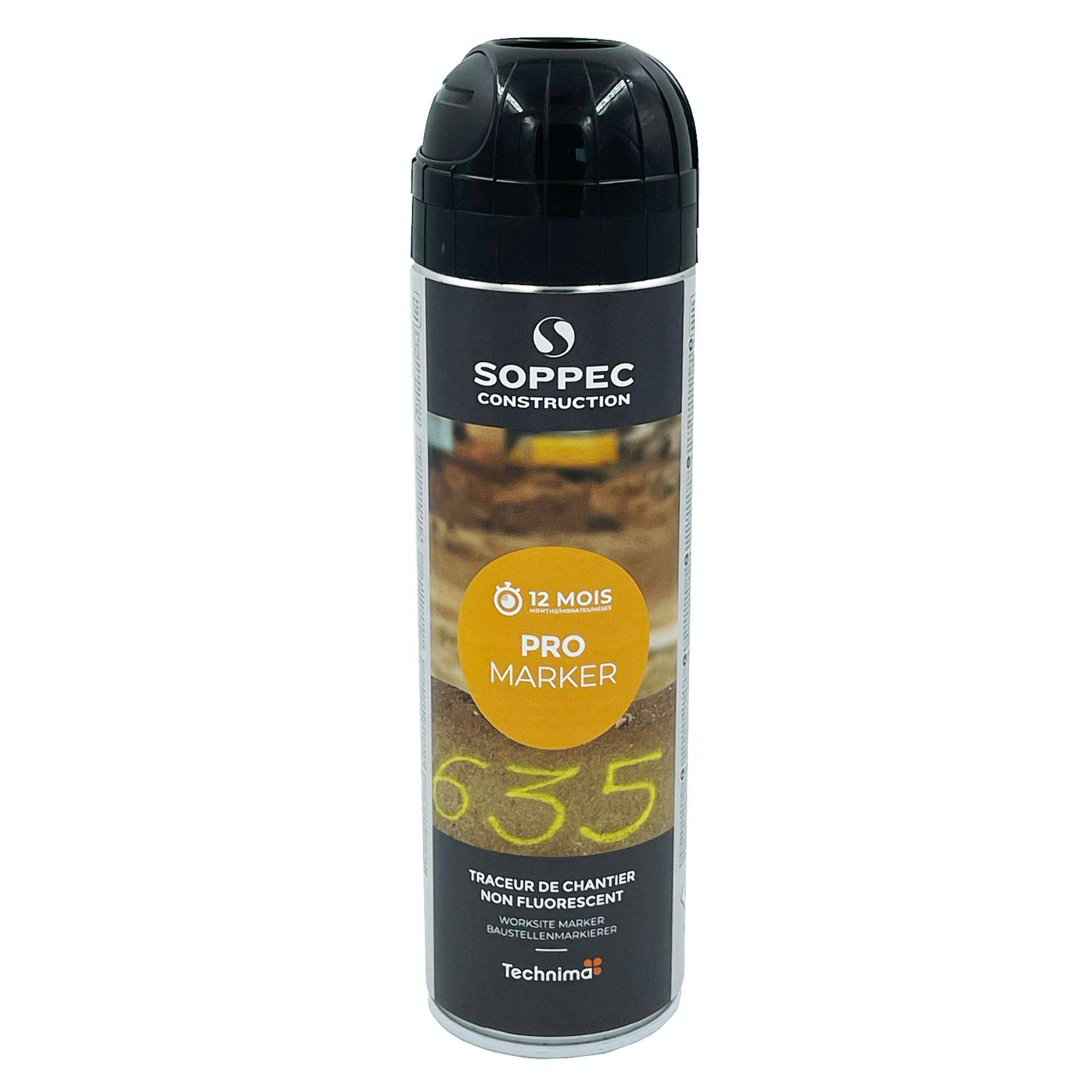 Markierungsspray 'Profimarker' schwarz 500 ml