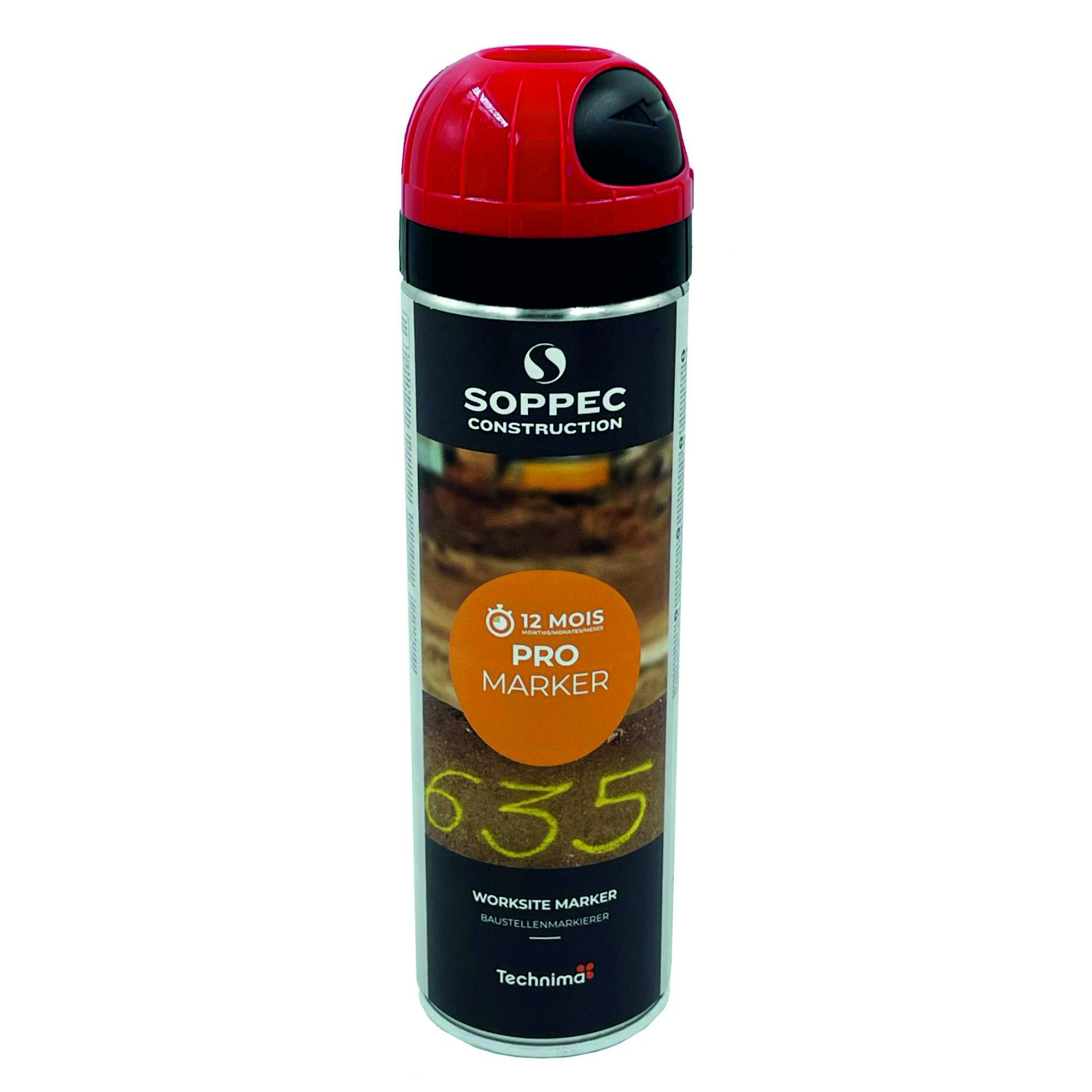 Markierungsspray 'Profimarker' rot 500 ml