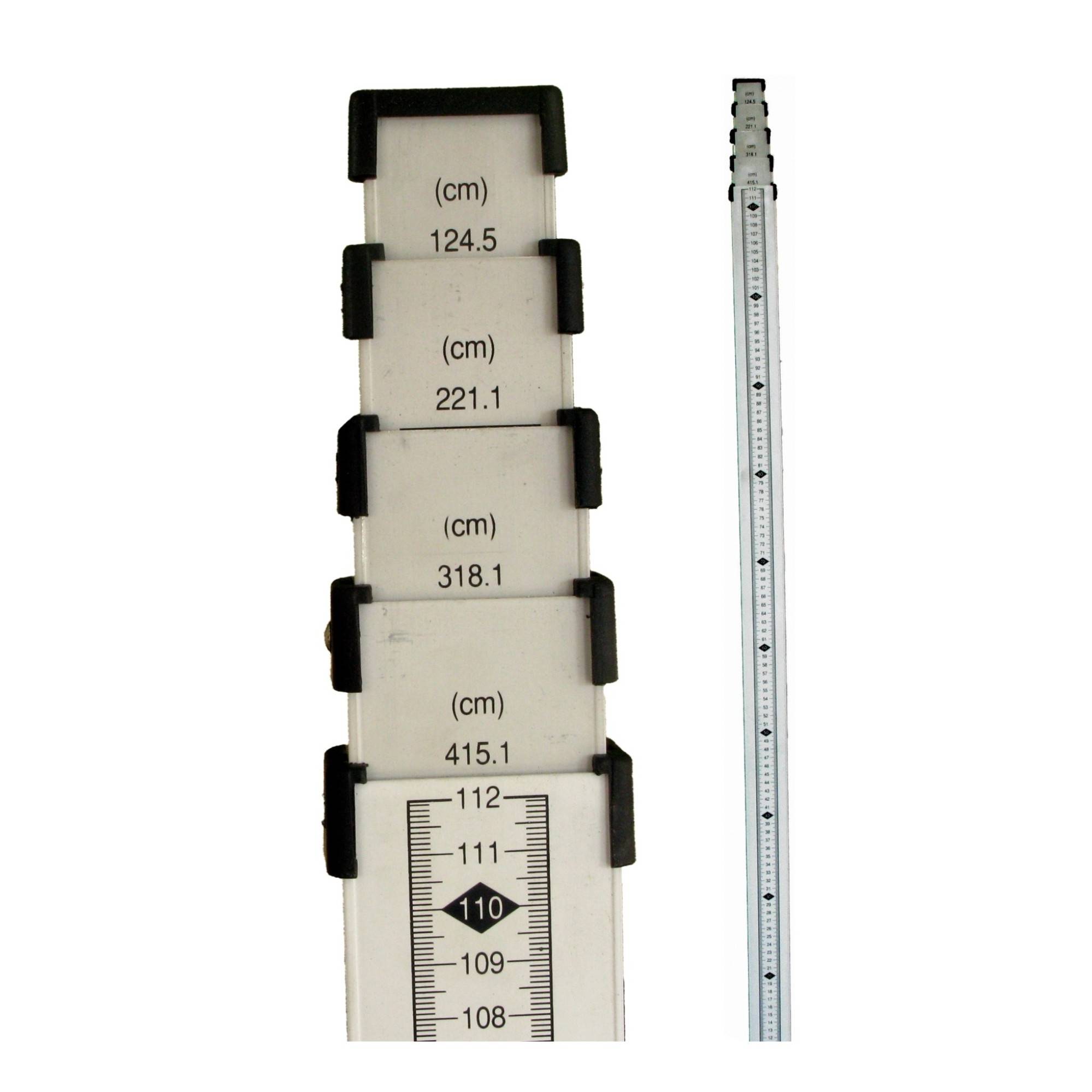 Teleskop-Nivellierlatte 125 - 500 cm