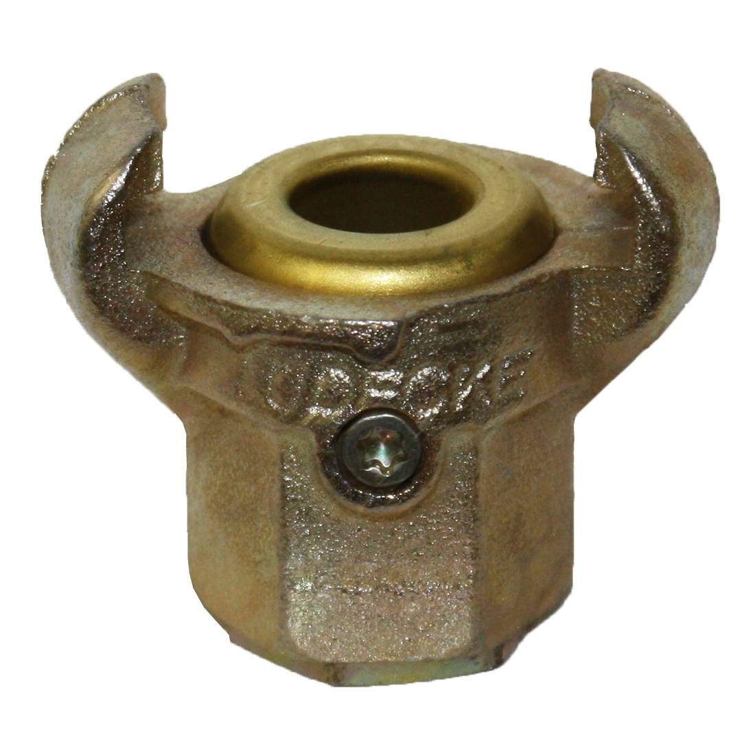 Druckluft-Schlauchkupplung 1/2', Innen, Messingdichtung