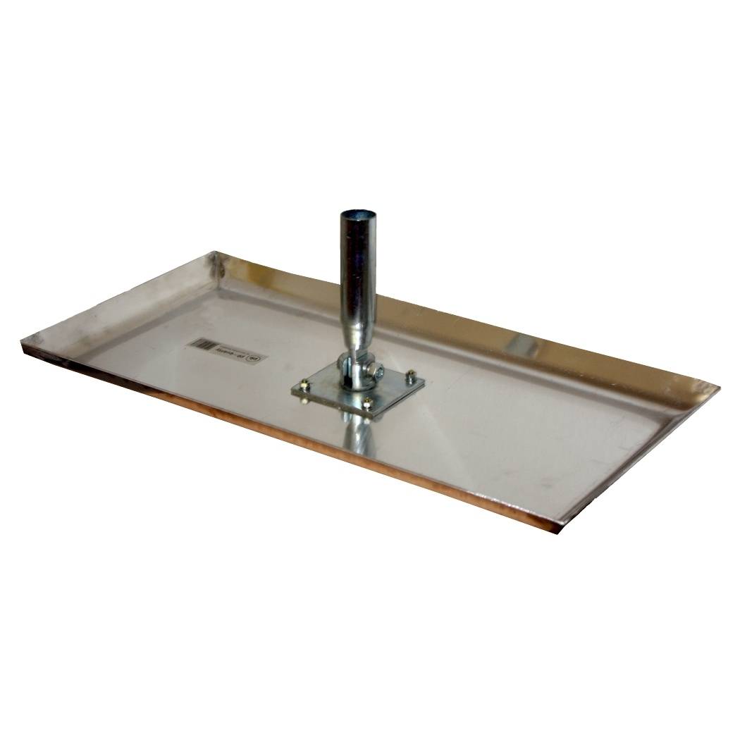 Alu-Betonverteiler 600 x 300 mm, Seitenrand, ohne Stiel