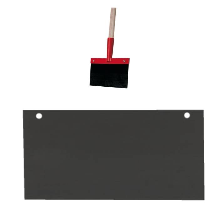 Federstahlblatt 150 mm, für Stoßscharre