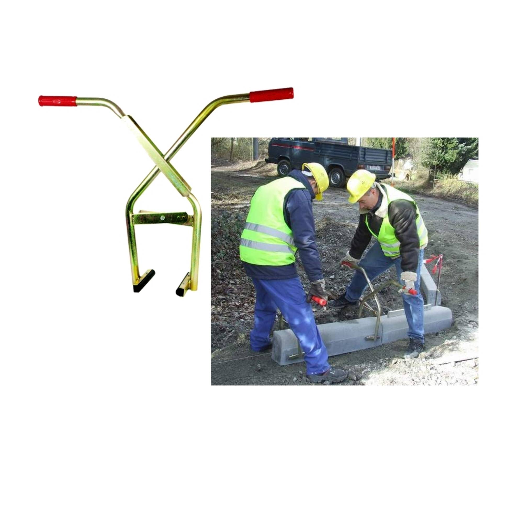 Bordsteinzange 'Probst-BZ', Greifbereich 0 - 400 mm