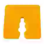 Distanzstück / Abstandhalter gelb 5 mm / Btl a 100 Stück Distanzstück / Abstandhalter gelb 5 mm / Btl a 100 Stück