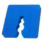 Distanzstück / Abstandhalter blau 8 mm / Btl a 100 Stück Distanzstück / Abstandhalter blau 8 mm / Btl a 100 Stück