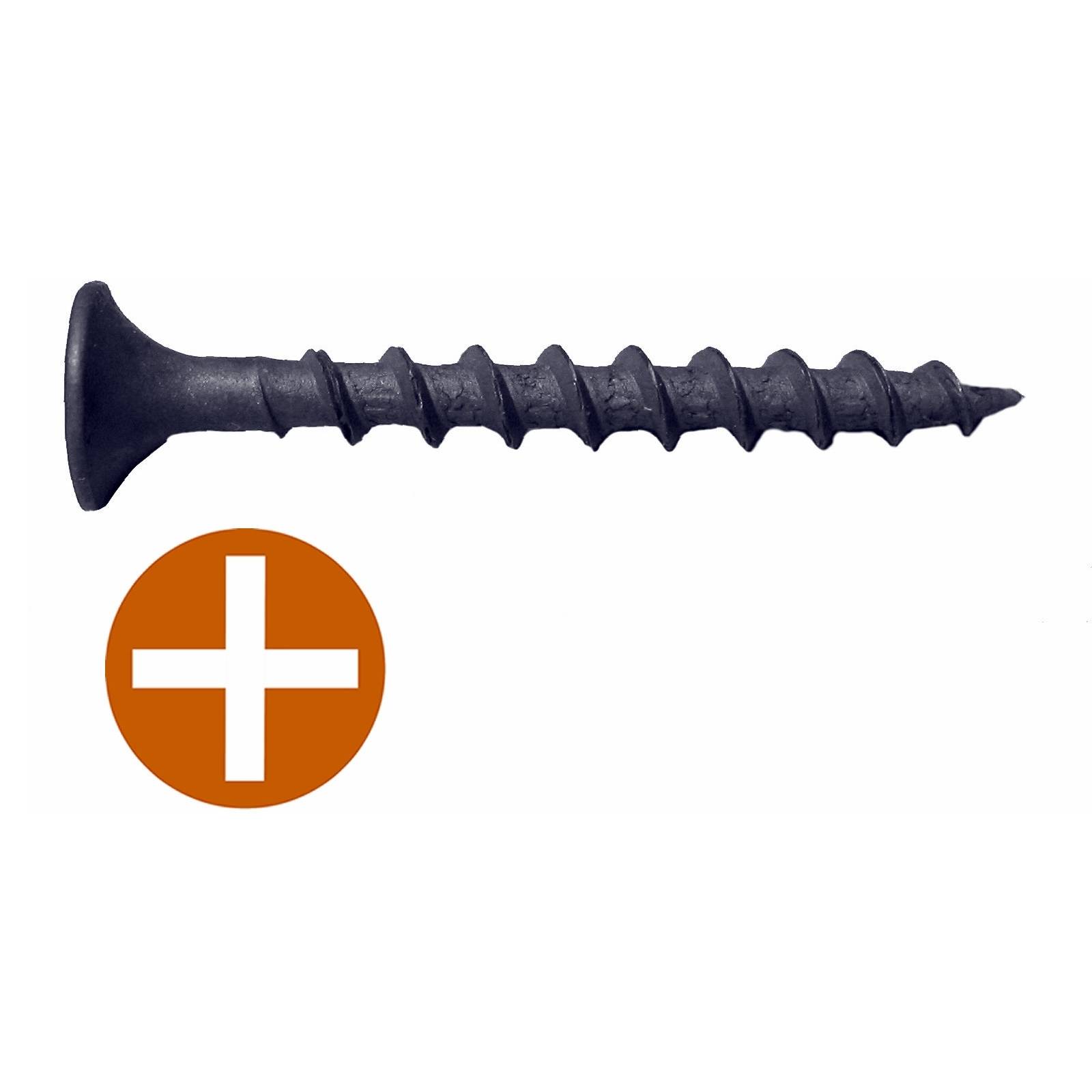 Gipsplattenschraube PH Grobgewinde 3,9 x 25 mm / Pck a 1000 Stück