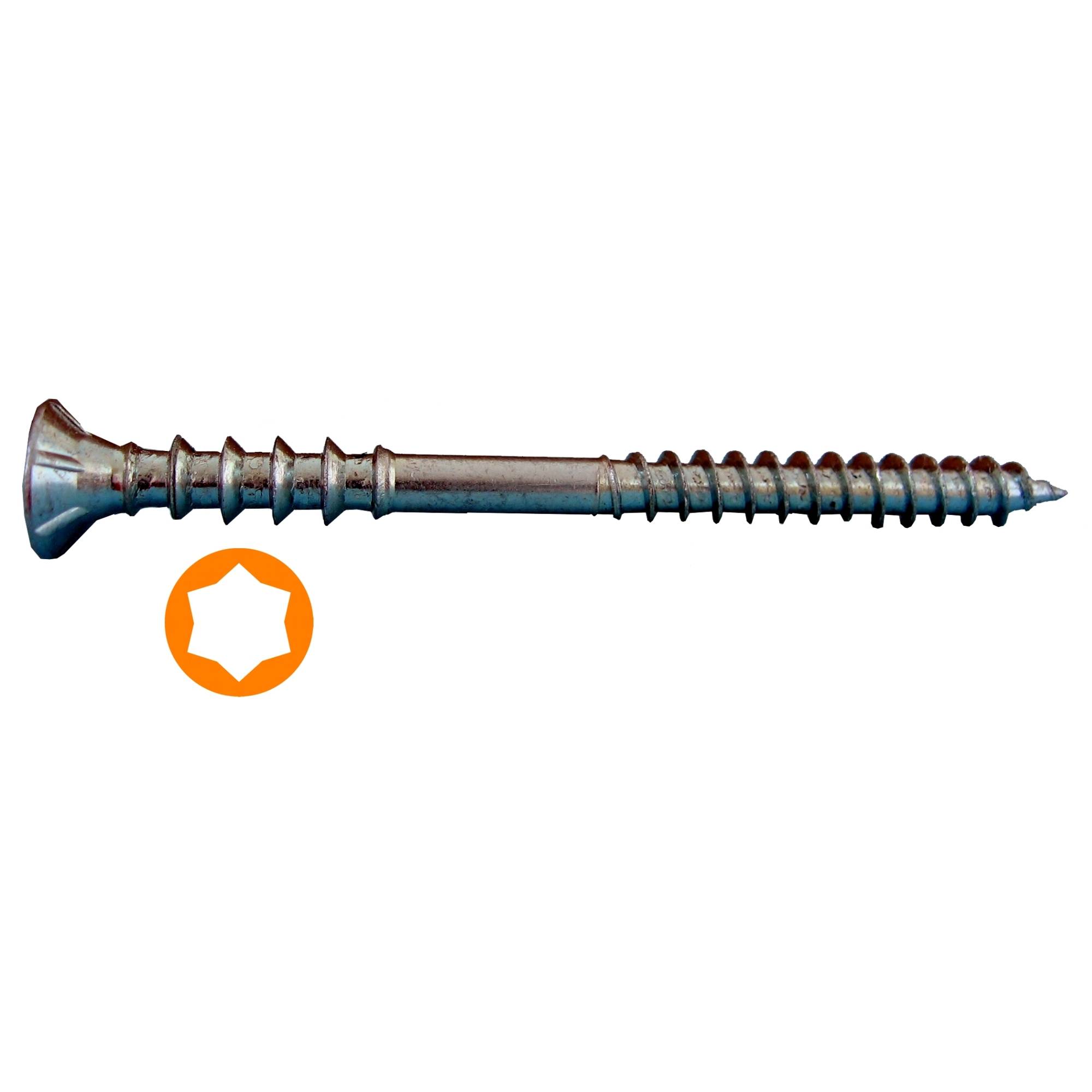 Justierschraube vz Seko 6,0 x 60 mm / Pck a 100 Stück