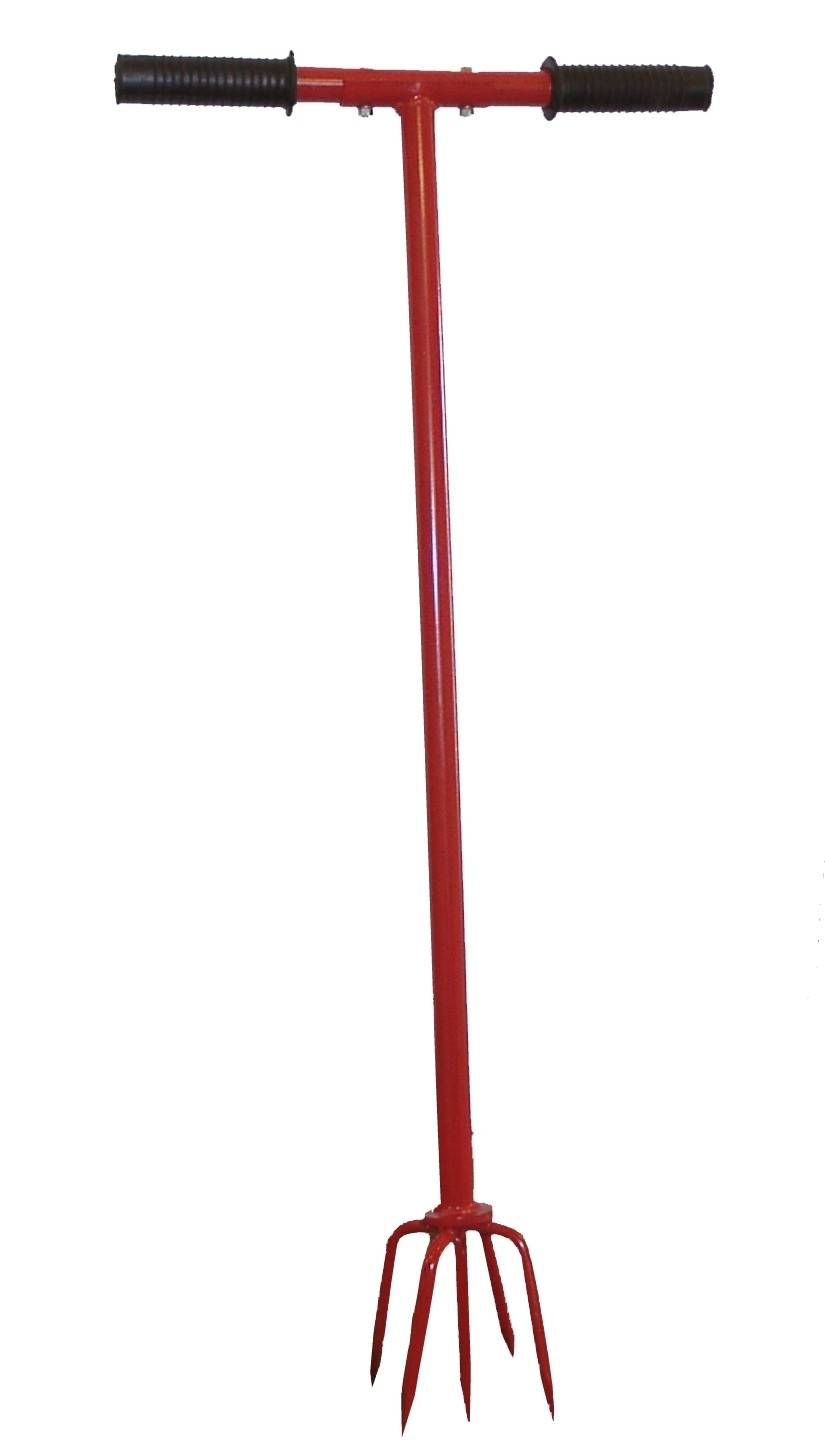 Erdkralle, 5 Zinken, mit Zentrierspitze