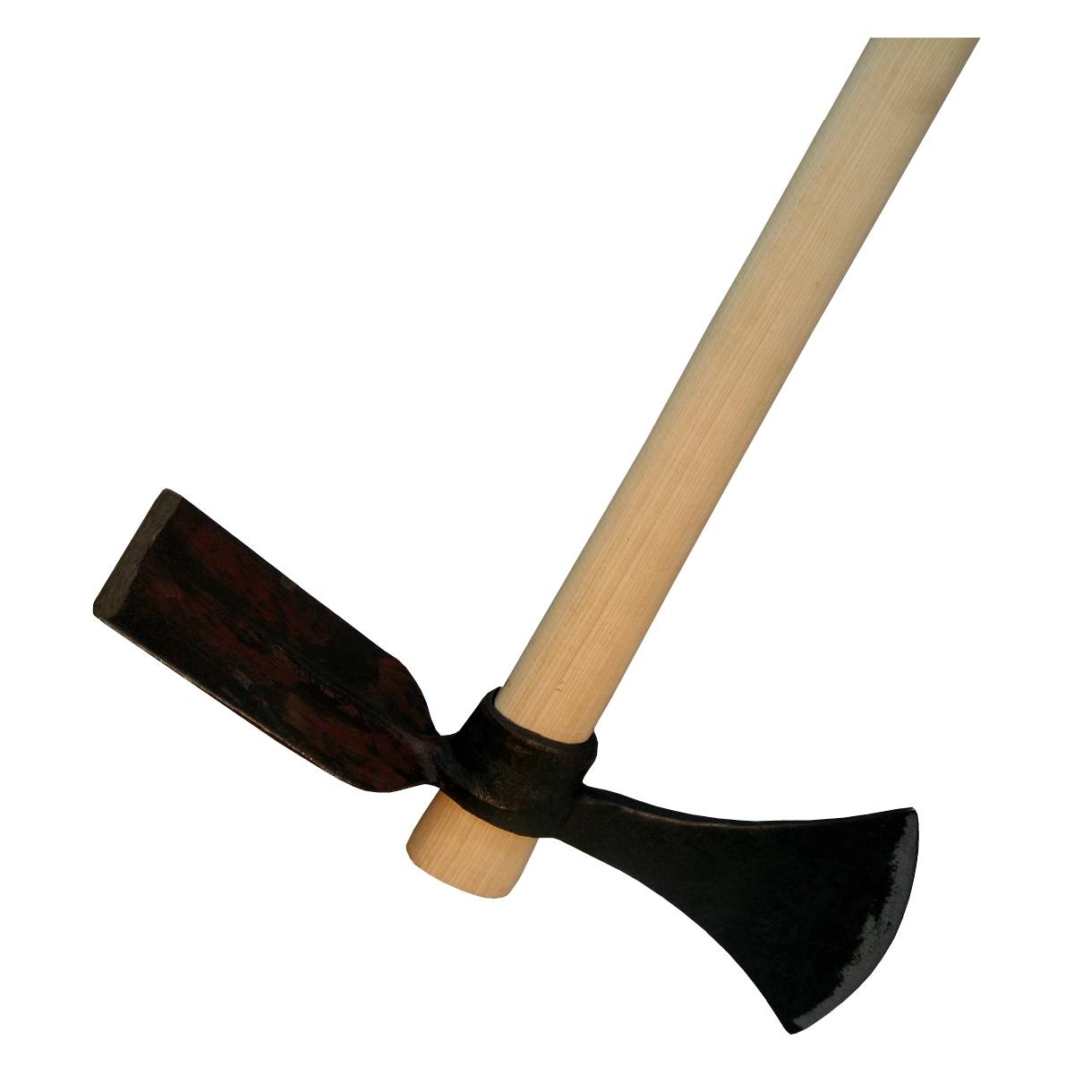 Wiedehopfhaue Kantige Blattform, mit Stiel