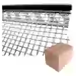 Putz-Abschlussprofil 3 mm / Krt a 50 Stäbe X 2,0 m Putz-Abschlussprofil 3 mm / Krt a 50 Stäbe X 2,0 m