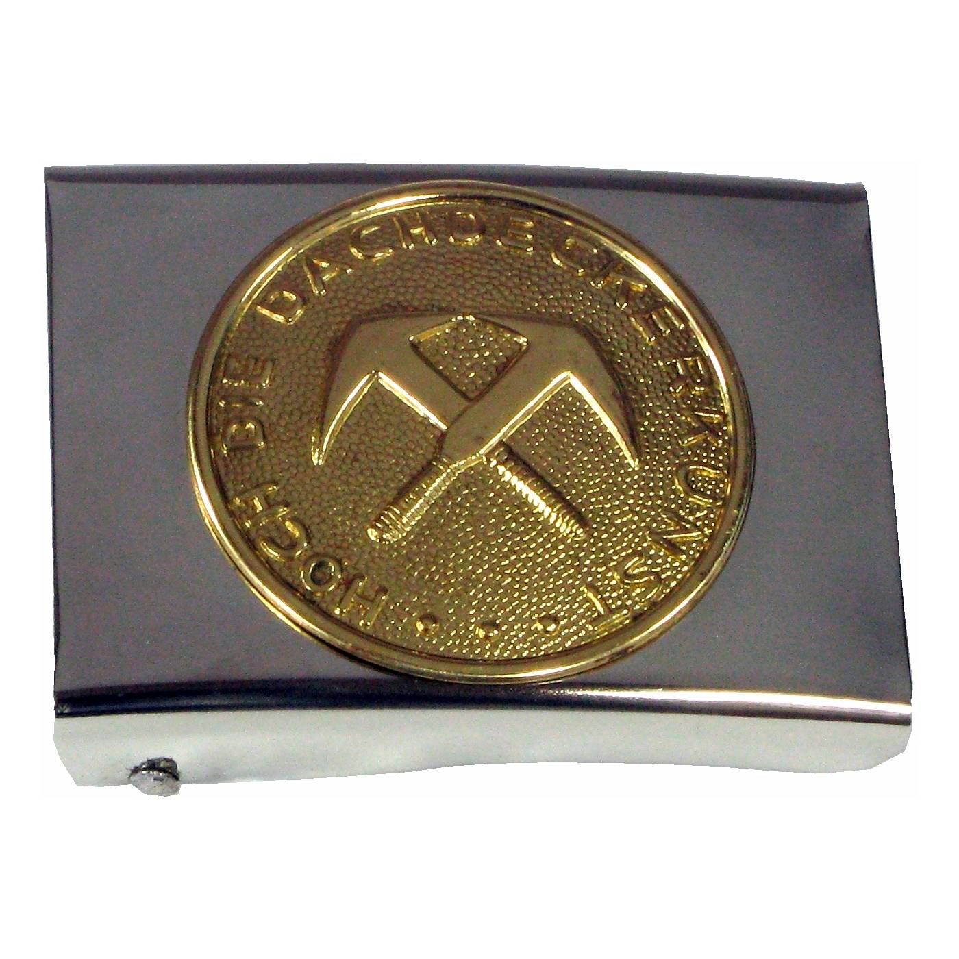 Koppelschloss - Zunftmotiv: Dachdecker