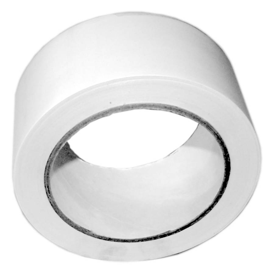 PVC-Band T005 Glatt 30 mm x 33 m weiss / Rolle