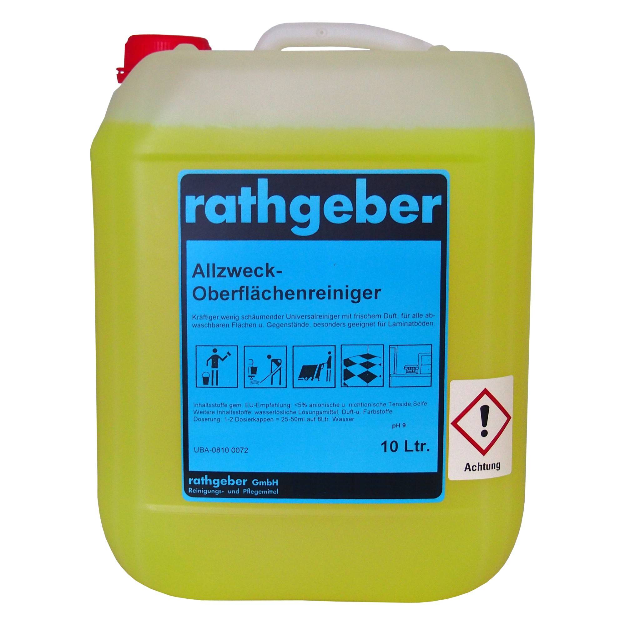 Allzweck-Oberflächenreiniger 10,0 l PE-Kanister