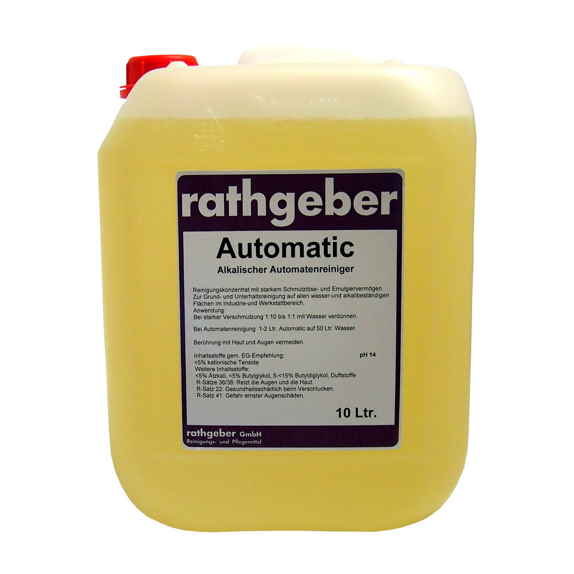 Automatic Reiniger / 10,0 l PE-Kanister