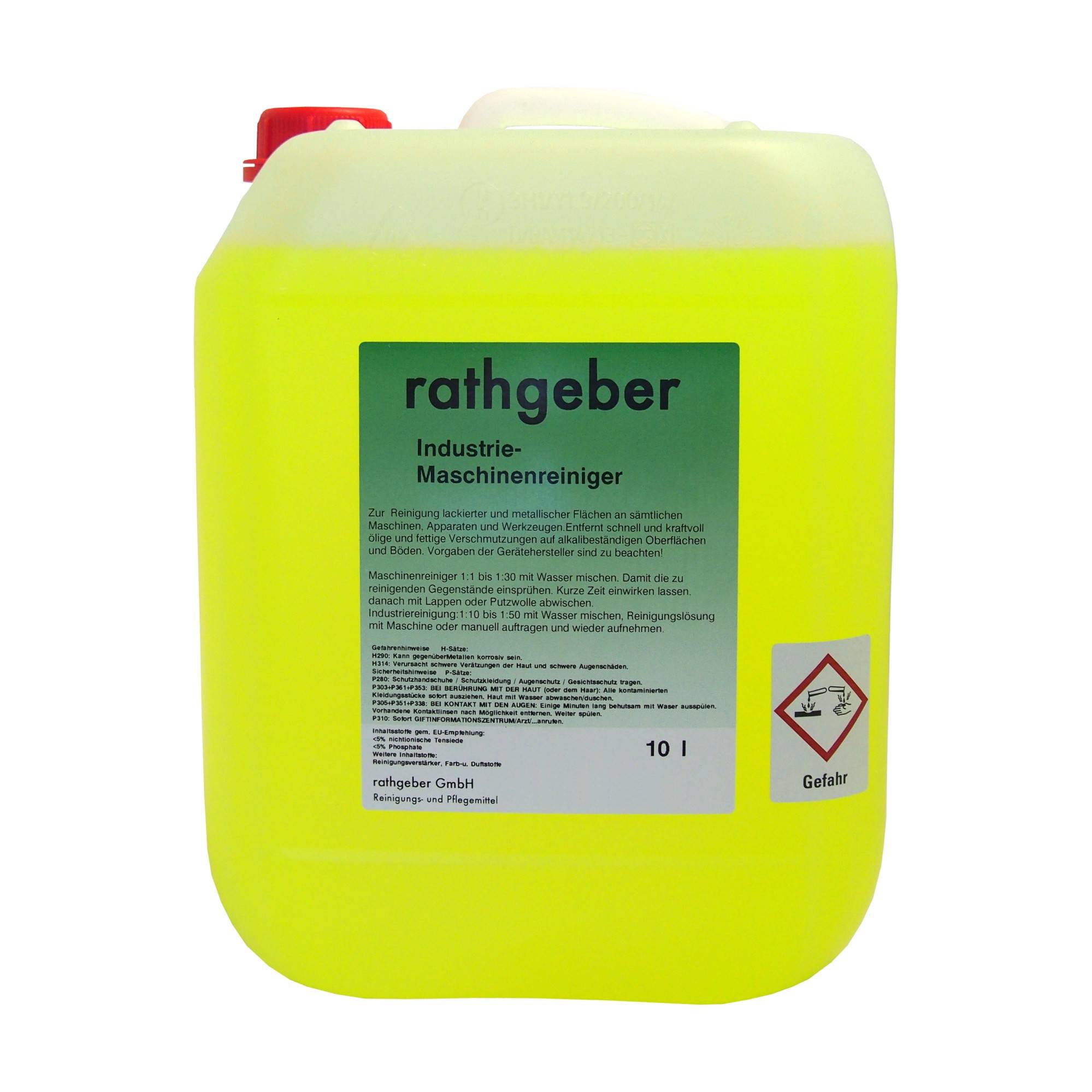 Industrie-Maschinenreiniger / 10,0 l PE-Kanister