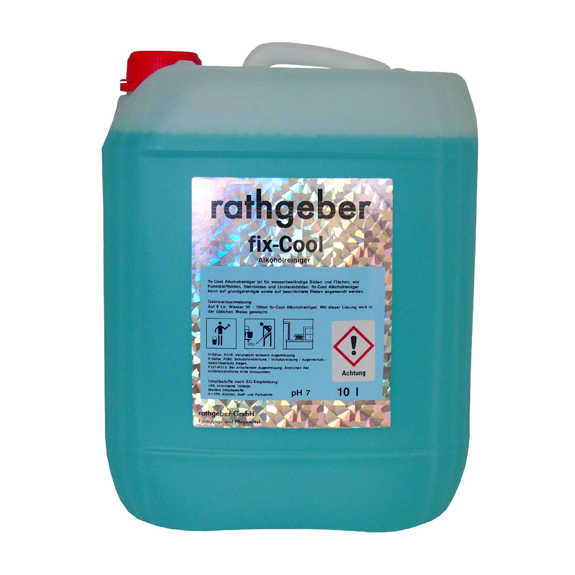 Alkoholreiniger 'fix-Cool' / 10,0 L PE-Kanister