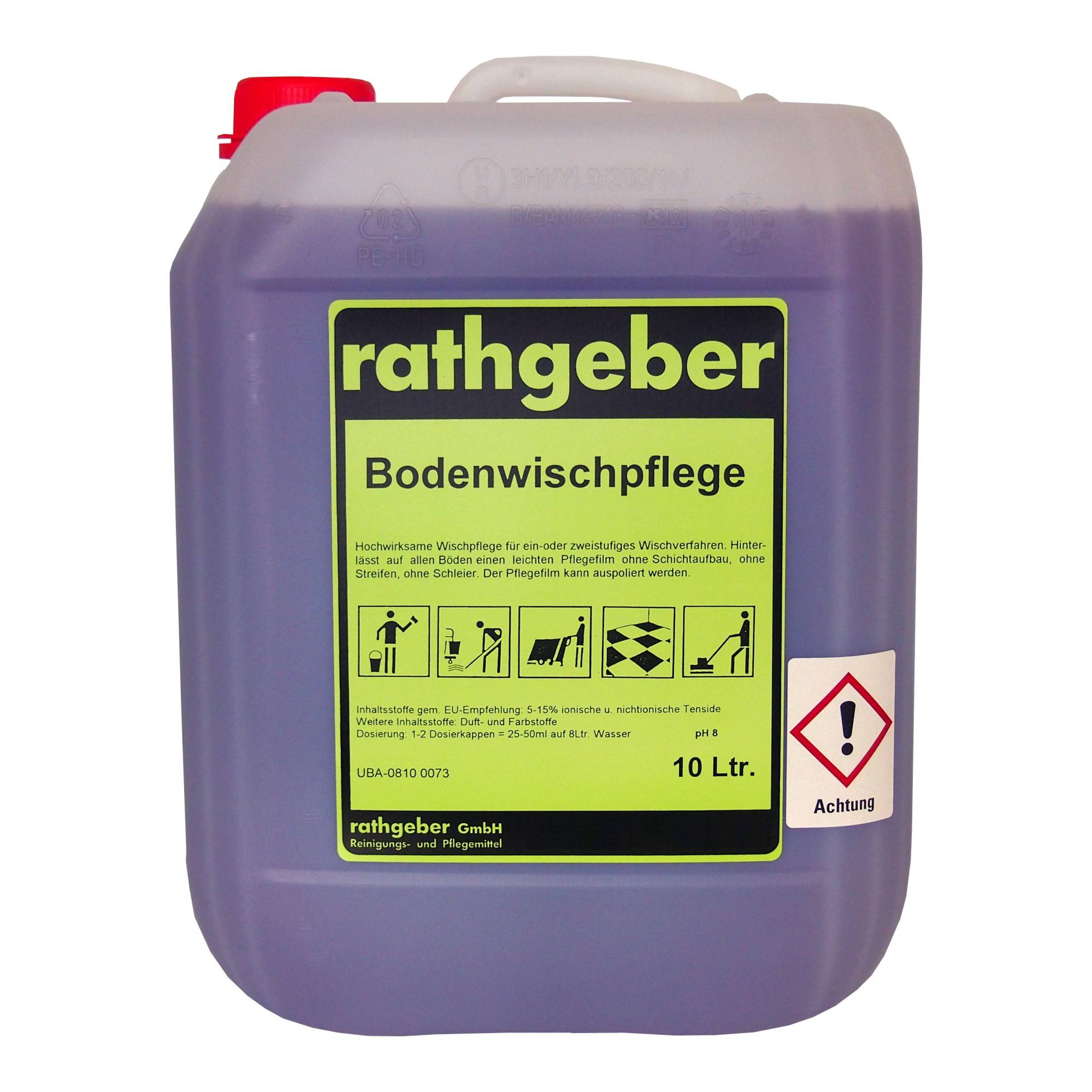 Boden-Wischpflege 10,0 L PE-Kanister