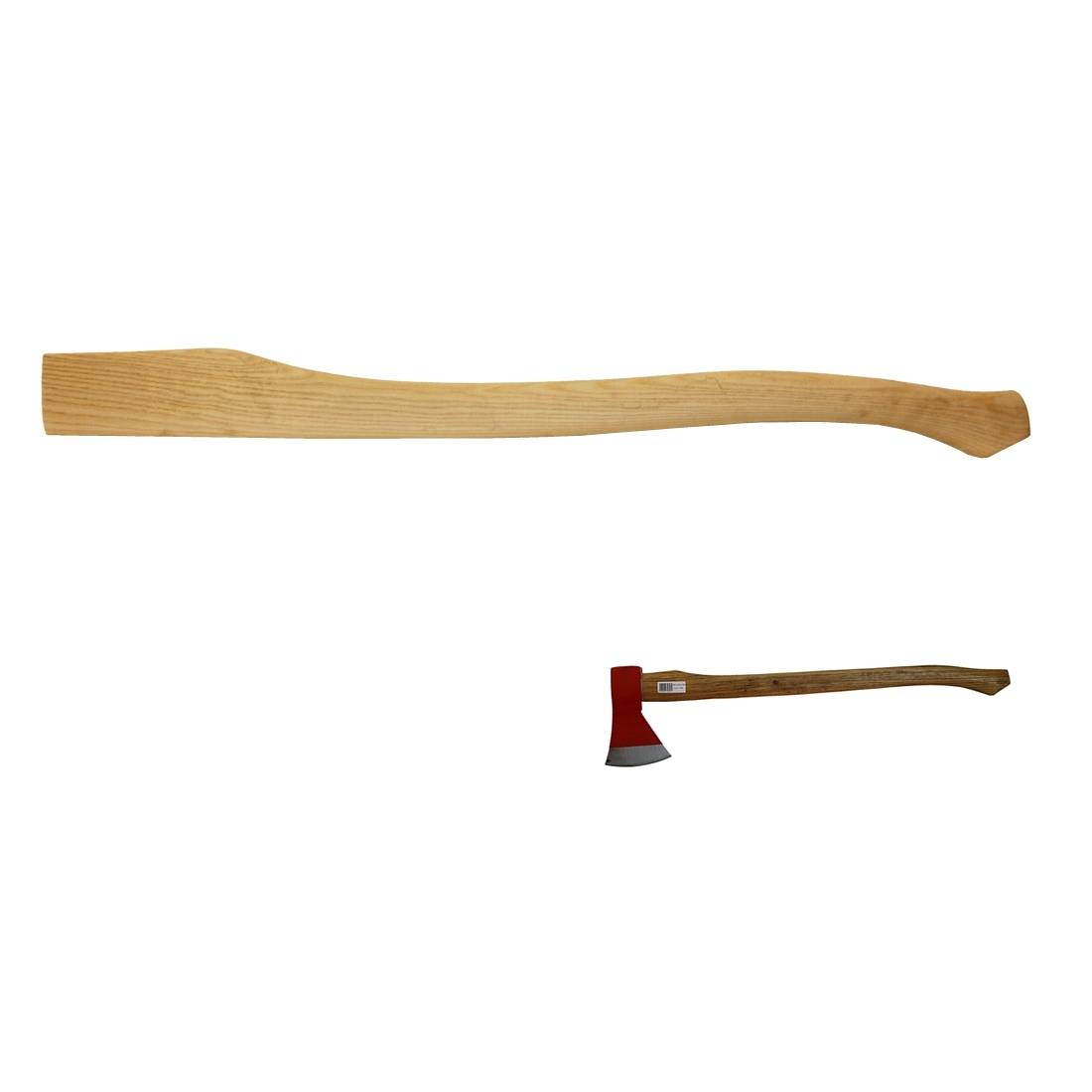 Axtstiel 700 mm, Kuhfußform