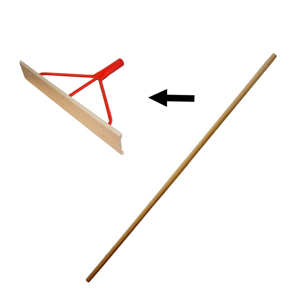 Besen- / Gerätestiel Ø 33/34 x 1800 mm, mit Konus