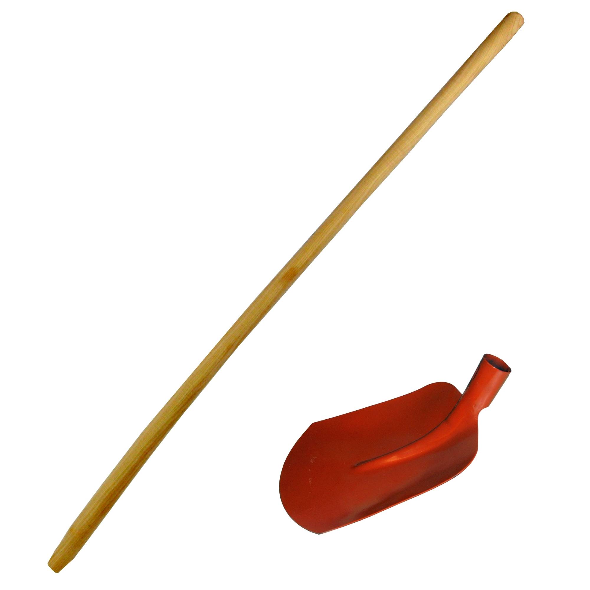 Schaufelstiel 1300 mm, Knopf-Form, Esche