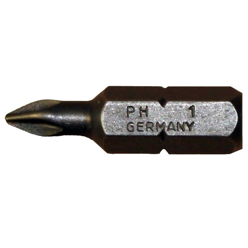 Schraubklinge / Bit 'Witte' PH-1 / Pck a 10 Stück