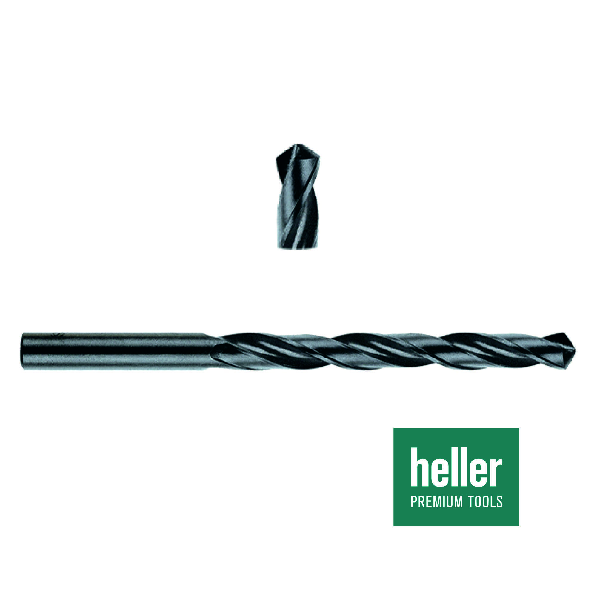 Stahlbohrer HSS-R 'Heller®' Ø 1 x 12 x 34 mm / Pck a 3 Stück