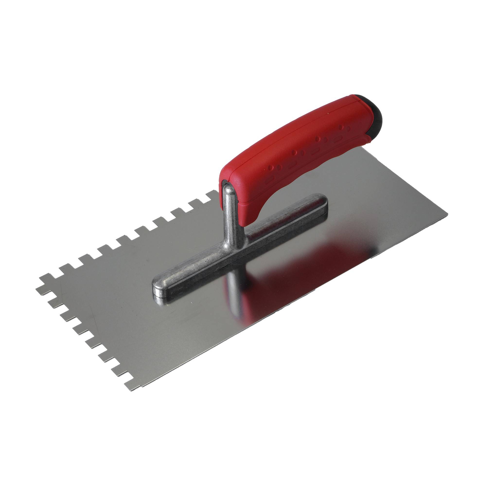 Glättekelle 280 x 130 mm / 4 x 4 mm gezahnt, Kaufmann®, rostfrei